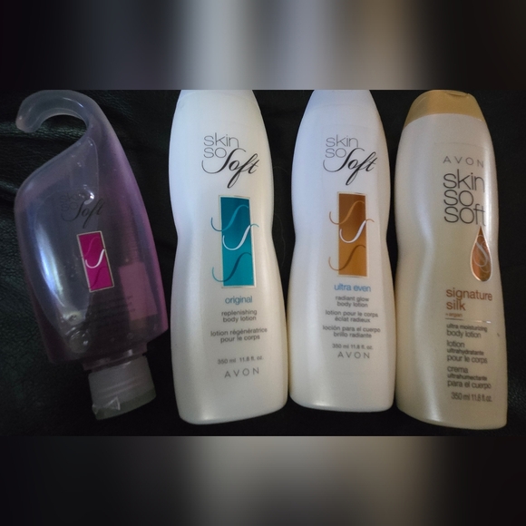 Avon Skin So Soft Body 4 Piece Collection Full Size 11.8floz - Picture 2 of 7